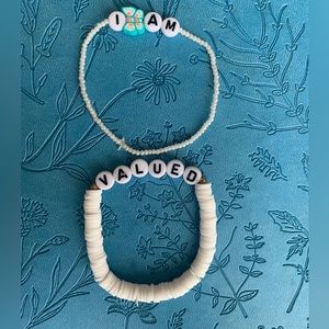 Handmade Affirmation Bracelet - Valued